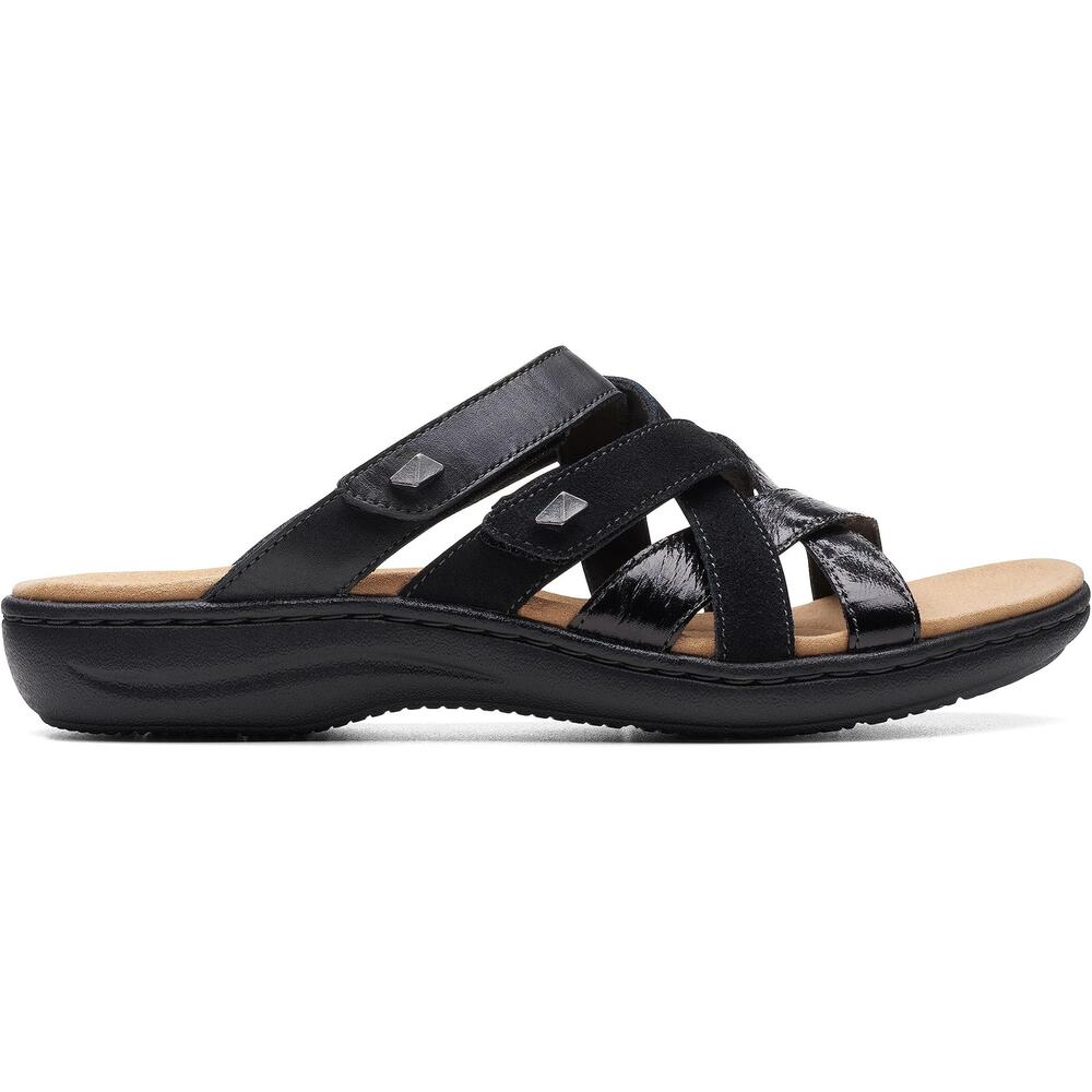 Clarks Laurieann Bali Sandal Black Women's Size 6.5M New in Box Condition